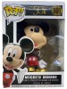 Figurina POP Mickey Mouse Rosu, Plastic, 10 cm, Jucarie Copii 3+ Ani