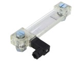 Indicator nivel coloană ELESA GANTER HCV.127-ST-NO-M12, montaj &Oslash;127mm, pini NO M12