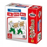 Turnul Instabil Travel-Lemn