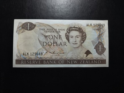 NOUA ZEELANDA 1 DOLAR foto