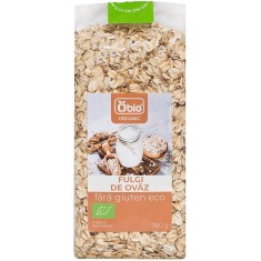 Fulgi de ovaz fara gluten bio 300g Obio