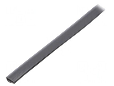 Ecran PVC gri 10m 9mm x 5mm foto
