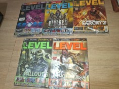 Revista Level **** diverse numere 2008-2009 * Sigilate, contin cd-urile *** PRET PENTRU O SINGURA REVISTA !