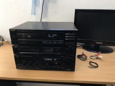 sistem audio technics statie tuner cd-player su-x101 st-x301 sl-pj27a foto