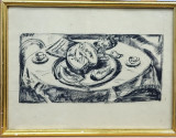 Mina Bick Wepper- Fructe, Natura statica, Cerneala, Impresionism, ART