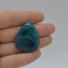 Cabochon apatit 35x18x6mm a46