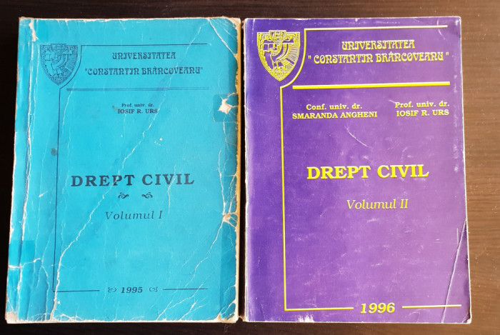 Drept Civil (2 vol.) - Iosif R. Urs, Smaranda Angheni