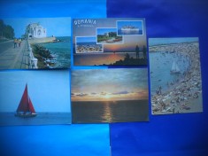 HOPCT LOT NR 778 LITORAL ROMANIA -CT-5 CARTI POSTALE-RSR-CIRCULATE