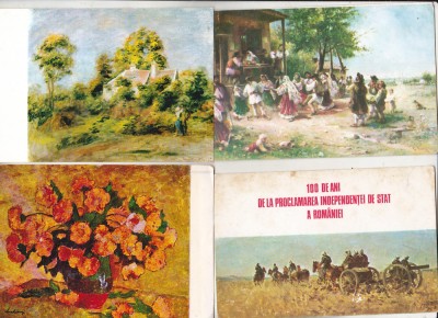 bnk cp Picturi - 16 bucati - uzate foto