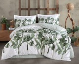 Lenjerie de pat din bumbac 100%, Clasy, pentru pat dublu, model Versay