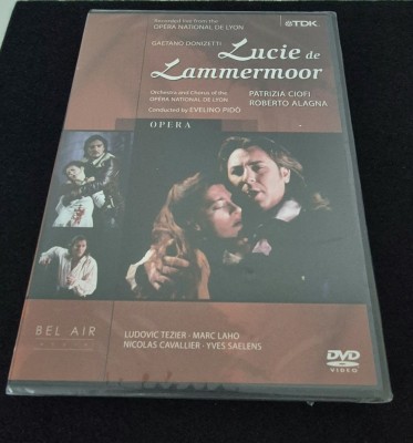 Roberto Alagna Gaetano Donizetti Lucie de Lammermoor DVD Video sigilat foto