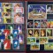 Clasor straine nestampilate 331 timbre + 21 colite, serii complete MNH