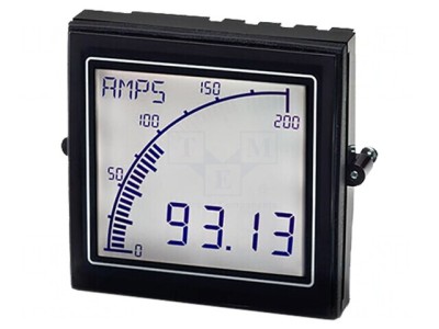 Ampermetru Digital Programabil Montare Panou IP65 foto