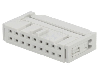 Conector IDC mamă 18 pini aurit foto