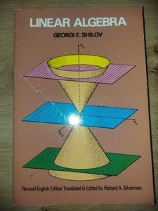 Linear algebra- Georgi E. Shilov foto