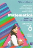 Matematica. Exercitii si probleme pentru clasa a VI-a, semestrul I