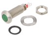 Lampă LED verde 24-28VDC &Oslash;8,1mm IP67