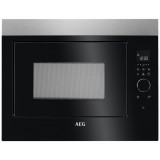 Cumpara ieftin Cuptor cu microunde incorporabil AEG MBE2658DEM, 25.3 l, 900 W, Grill, Negru