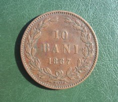 10 BANI 1867 WATT