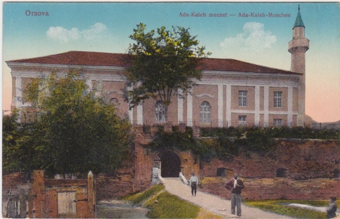 CP Orsova Insula Ada-Kaleh Ada Kaleh AdaKaleh Moschee Moscheea ND(1916)