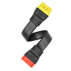 Prelungitor Cablu Adaptor GizMondo&reg;, OBD2 16 Pin Mama La OBD 16 Pin Tata, 36cm, Durabil, Profesional