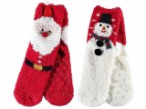 Set sosete Craciun in cutie cadou IL cm 10,5 x 7,5 x 15,5 H