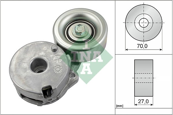 INA 534 0442 10 Intinzator curea, curea distributie