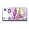 !!! RARR : 0 EURO SOUVENIR - ISLANDA , REYKJAVIK - 2022.1 - UNC