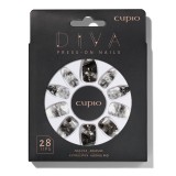 Set unghii false Cupio Diva - Classic Marble