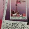 BC6, Romania 1996, colita exp.filatelica mondiala Toronto