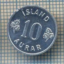 AX 243 MONEDA - ISLANDA - 10 AURAR -ANUL 1971 -STAREA CARE SE VEDE