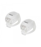 Set lumini bicicleta SILICON CR2032 x2 VIPOW