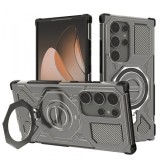 Husa pentru Samsung Galaxy S24 Ultra S928, Techsuit, Carbon Shield Pro, Neagra Deschisa