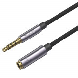Cablu Audio Adaptor Jack la Jack 1m - Yesido (YAU-26) - Black