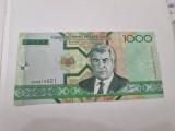 BANCNOTA TURKMENISTAN 1000 M 2005