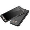 Husa FullBody MyStyle Black pentru Samsung Galaxy A3 2017 acoperire completa 360 grade cu folie de protectie