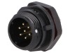 Conector Panou WEIPU SP1312 IP68, 7 Pini, 5A, Montare pe Panou, Circular, Legare prin rotire