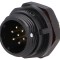 Conector panou 7 pini IP68 5A