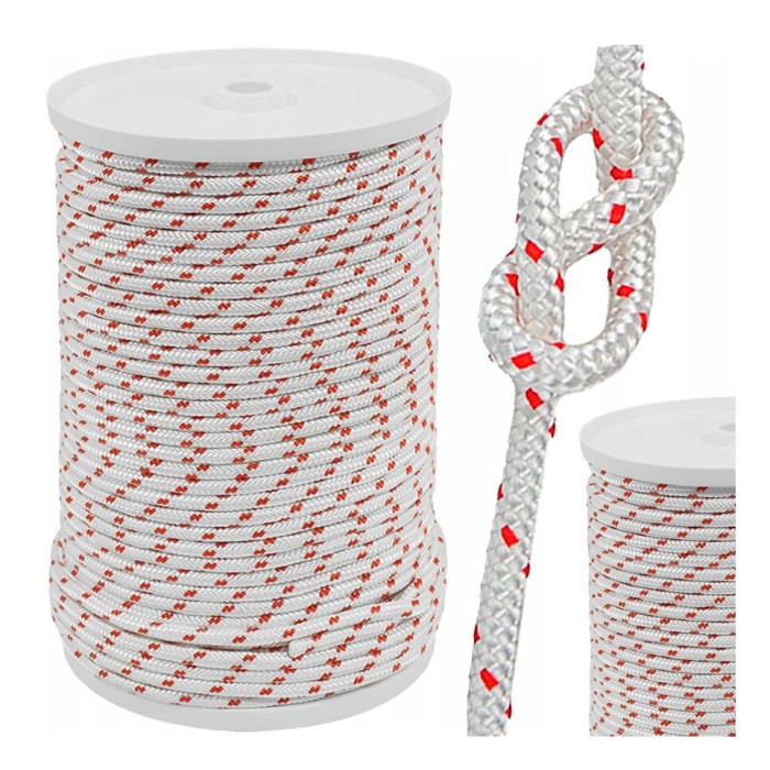 Snur, sfoara de pornire pentru demaror, 100 m/6 mm, Verke