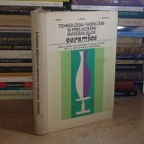 V. BARNA - TEHNOLOGIA FABRICARII SI PRELUCRARII MATERIALELOR CERAMICE * MANUAL LICEE INDUSTRIALE , 1977 , 850 EX *