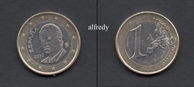 SPANIA 2010, 1 euro foto