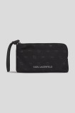 Karl Lagerfeld portofel IKON culoarea negru, A3W32012