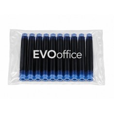 Rezerve Stilou Speciale EVOoffice, Set 10 Bucăți, Cerneală Albastră