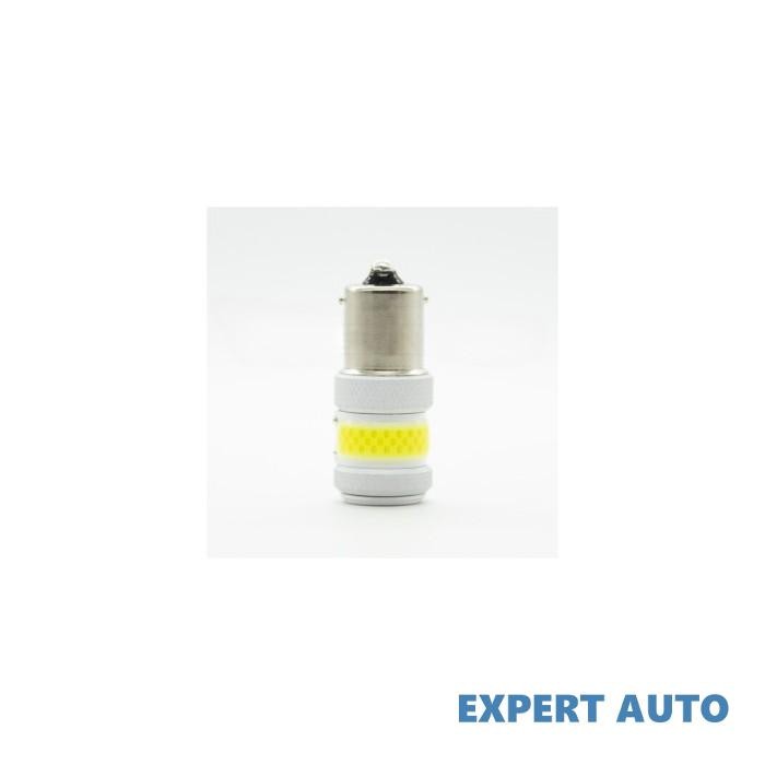 Set 2 becuri o faza ba15s p21w t.v. led cob 12w premium cod: w3-ba15s-w-ek Alta marca Alt model #7