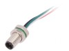 Conector M5 4-PIN IP67 60V 100mm 1A