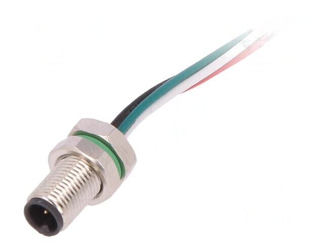 Conector M5 4-PIN IP67 60V 100mm 1A