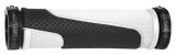 MANSOANE ATV 997 LOCK ON NEGRU CU ALB DENSITATE DUBLA 22mm*13cm, Progrip