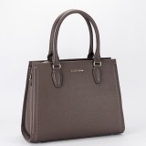 Cumpara ieftin Geanta taupe inchis mare David Jones CM7651 16