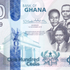 Bancnota Ghana 100 Cedis 2019 - P51 UNC