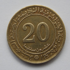 20 CENTIMES 1972 ALGERIA-FAO